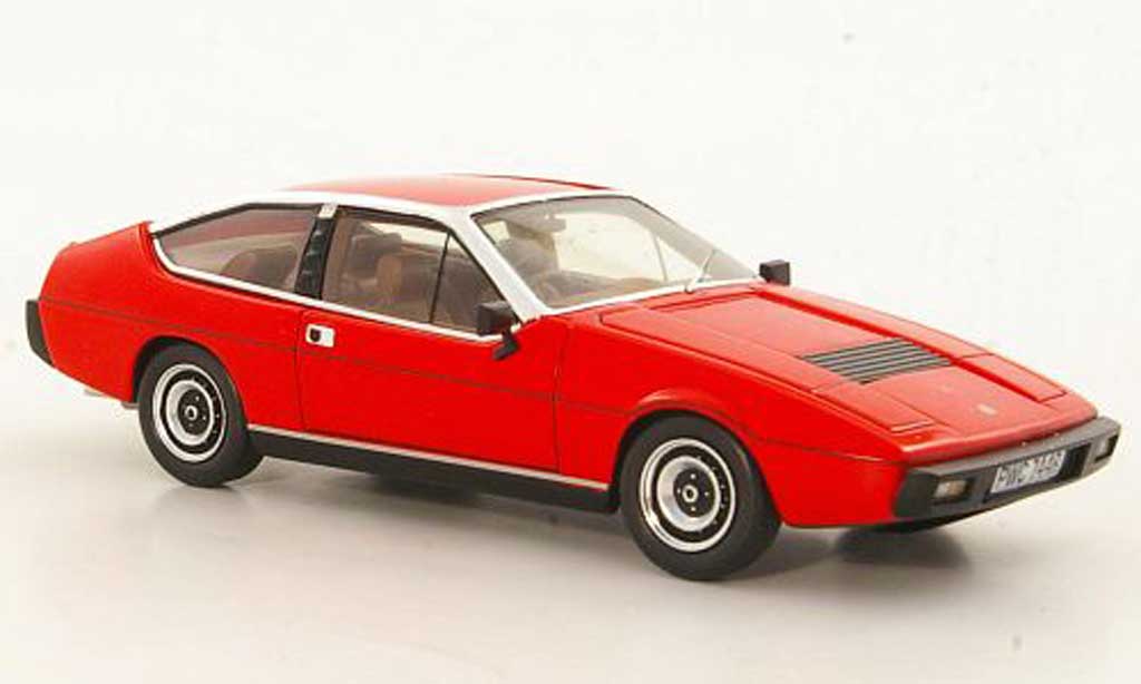 Lotus Eclat 1/43 Spark S1 rood 1975 modelauto