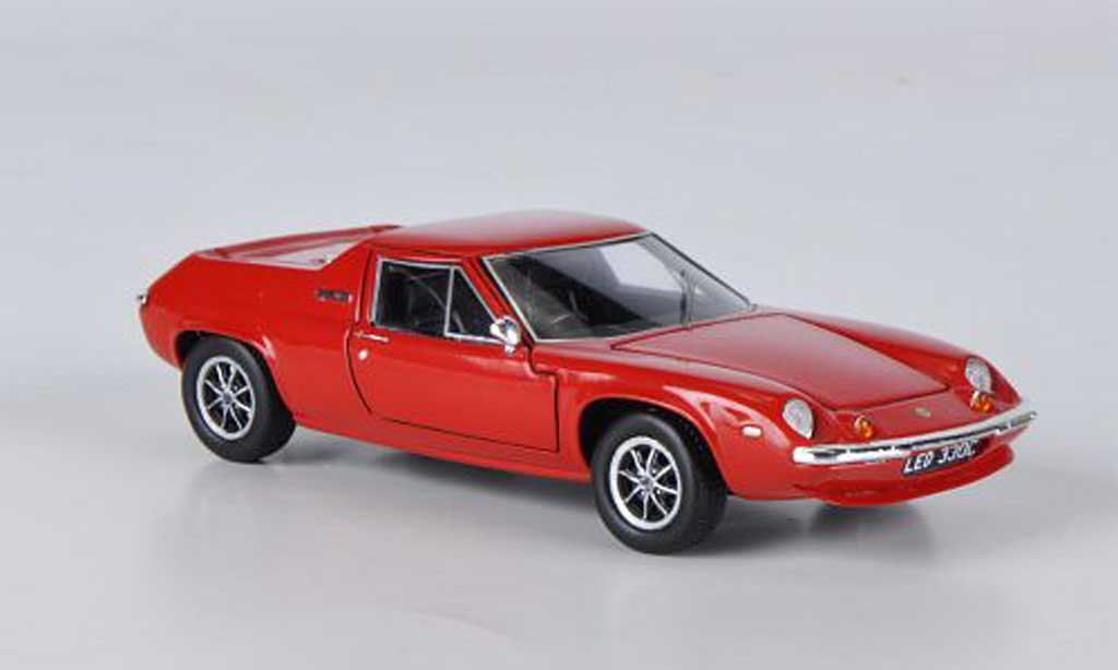 Lotus Europa 1/43 Spark Twin Cam rood RHD 1971 modelauto
