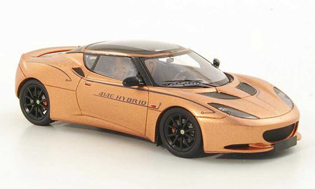 Lotus Evora 414E 1/43 Spark 414E Hybird bronze 2010 modelauto