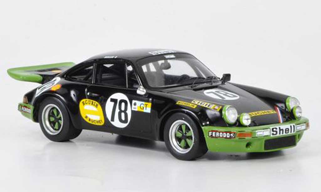 Porsche 930 1/43 Spark 911 Carrera R No.78 B.Wollek/C.Grandet 24h Le Mans 1975 modelauto