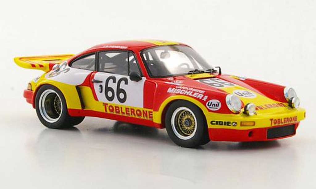 Porsche 930 1/43 Spark Carrera R No.66 Toblerone 24h Le Mans 1974 modelauto