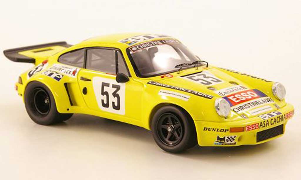 Porsche 930 1/43 Spark Carrera No.53 Christine Laure 24h Le Mans 1976 modelauto