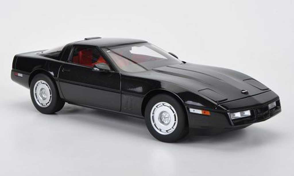 Chevrolet Corvette C4 1/18 Autoart C4 C4 zwart modelauto