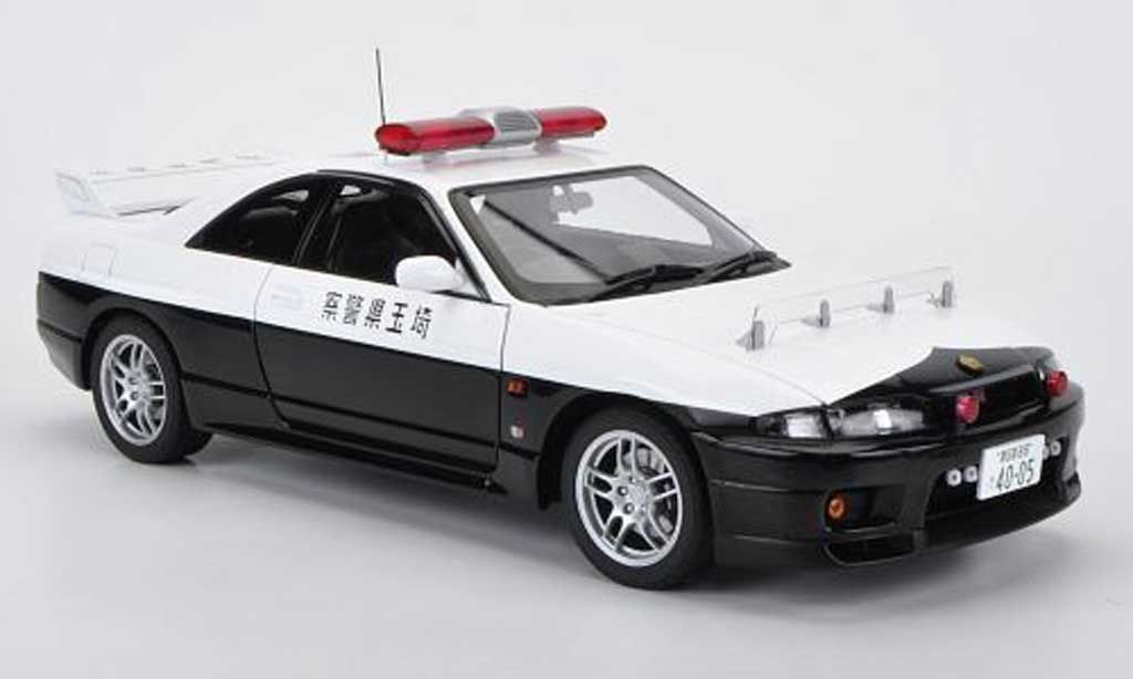 Nissan Skyline R33 1/18 Autoart R33 GT-R japanische Politie modelauto