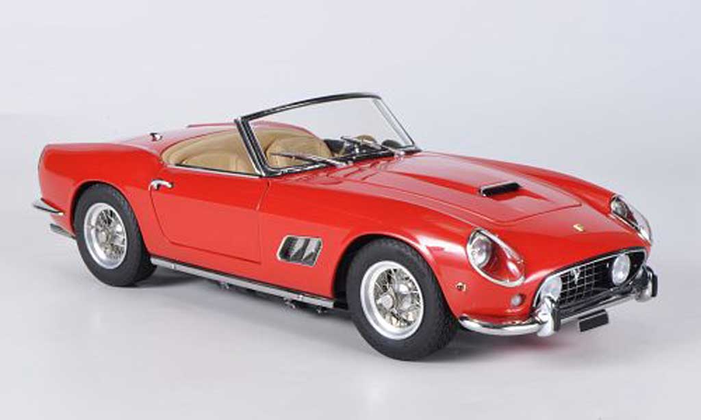 Ferrari 250 GT California 1/18 CMC GT California Spyder SWB rood 1960 modelauto