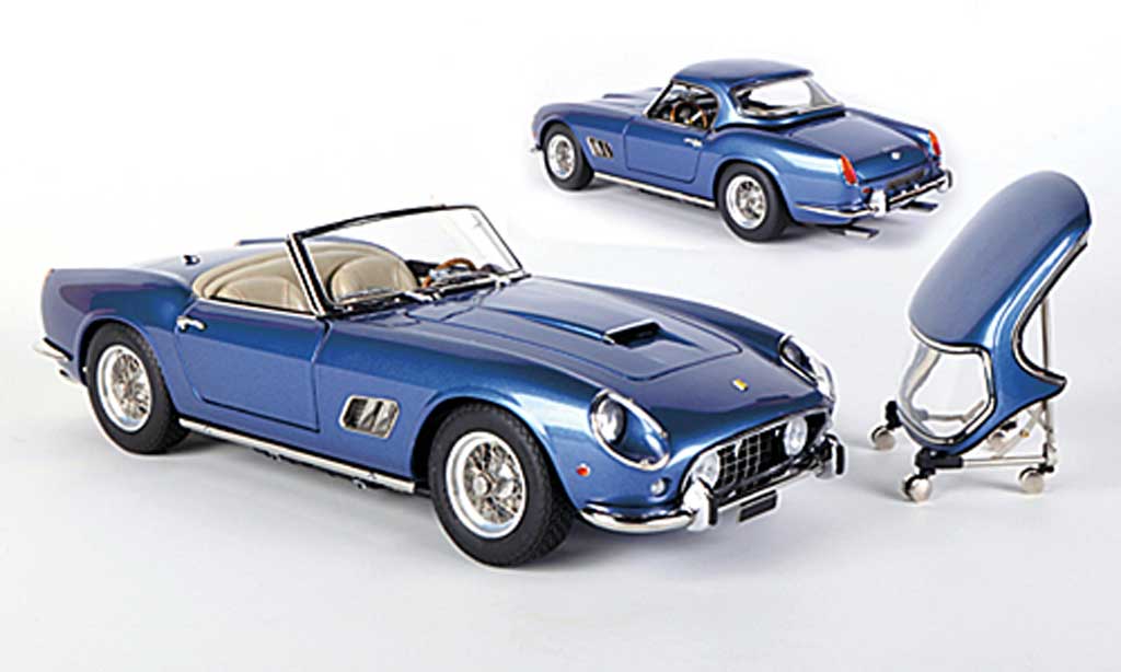 Ferrari 250 GT California 1/18 CMC GT California SWB Spyder blauw 1961 modelauto