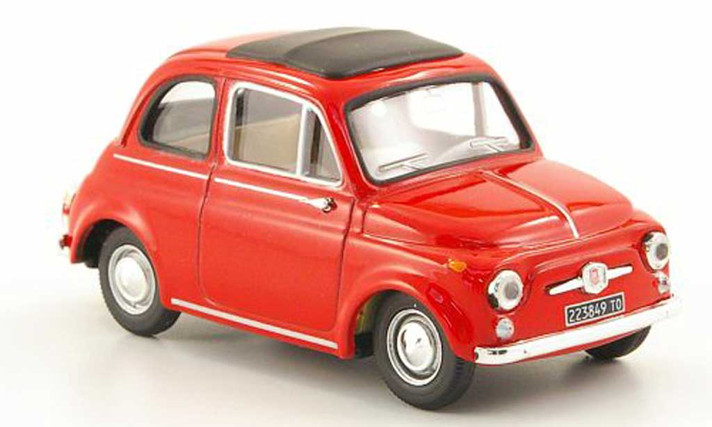 Fiat 500 D 1/43 Vitesse D rood 1960 modelauto