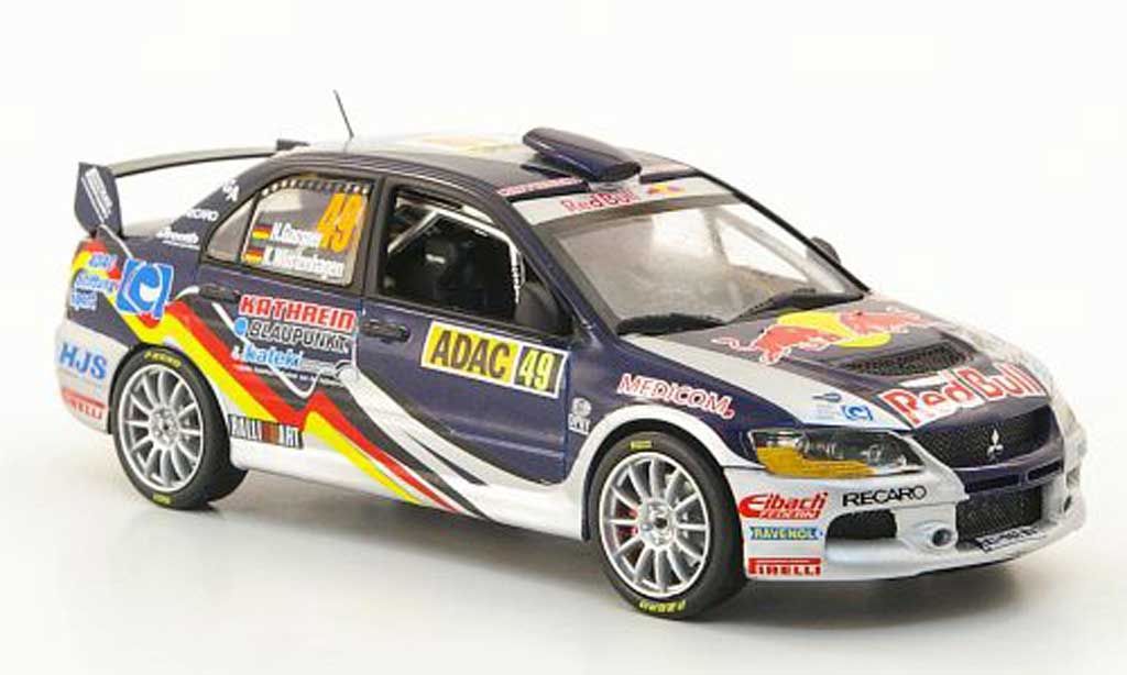 Mitsubishi Lancer Evolution IX 1/43 Vitesse Evolution IX No.49 ADAC Rally Deutschland 2010 modelauto