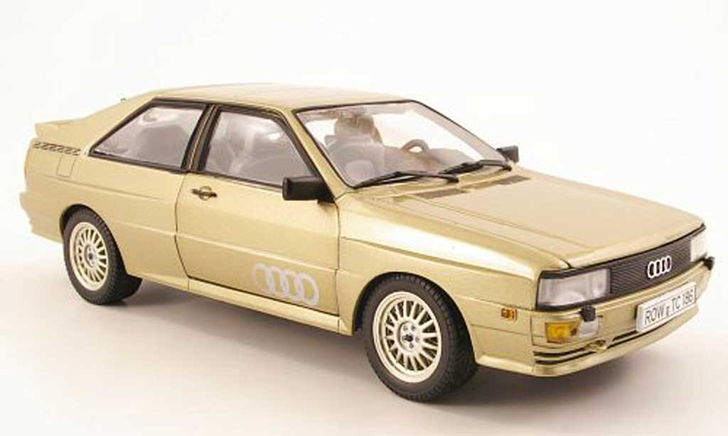 Audi Quattro 1/18 Sun Star beige 1981 modelauto