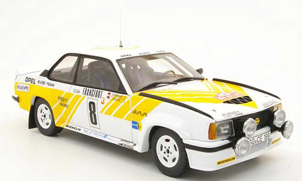Opel Ascona 400 1/18 Sun Star 400 400 no.8 opel euro team rallye monte carlo 1980 j.kleint/g.wanger modelauto
