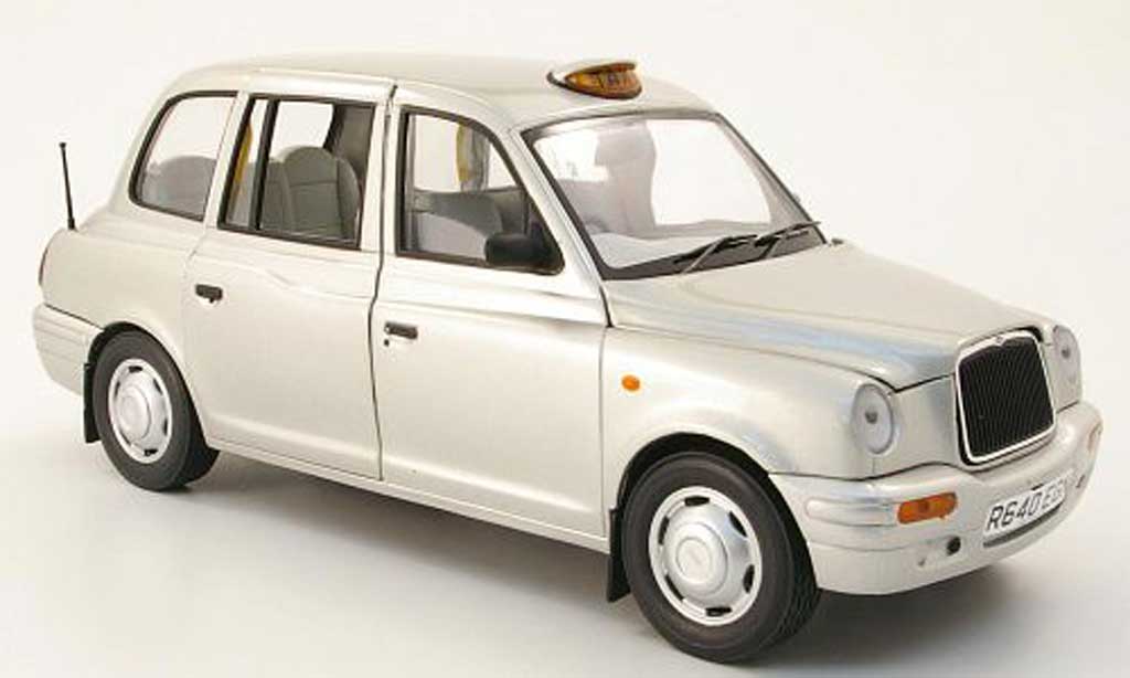 LTI TXI 1/18 Sun Star grijs metallized london taxi cab 1998 modelauto