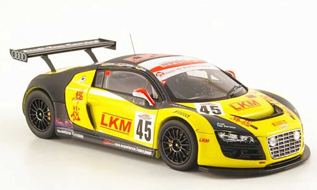 Audi R8 LMS 1/43 Spark LMS No.45 LKM 12h Merdeka 2010 modelauto