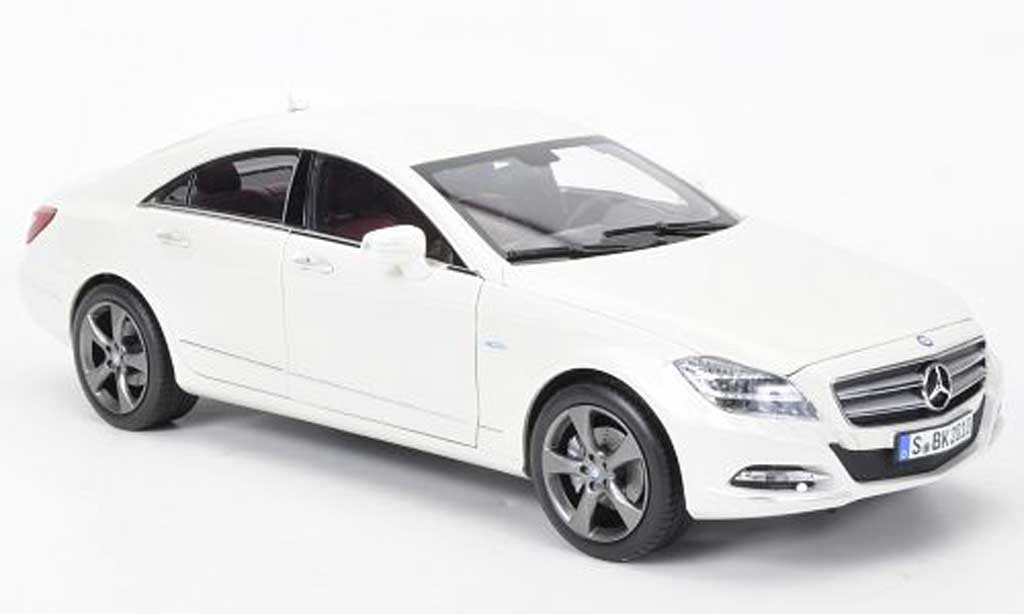 Mercedes Classe CLS 1/18 Norev 350CGi wit 2010 modelauto