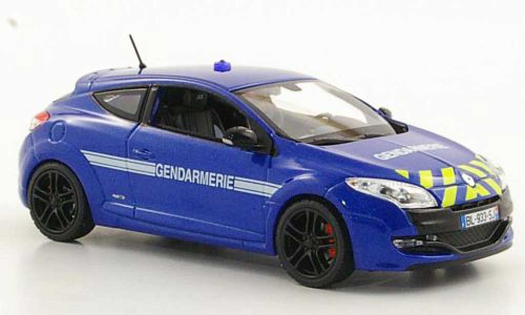 Renault Megane RS 1/43 Norev RS Gendarmerie 2011 modelauto