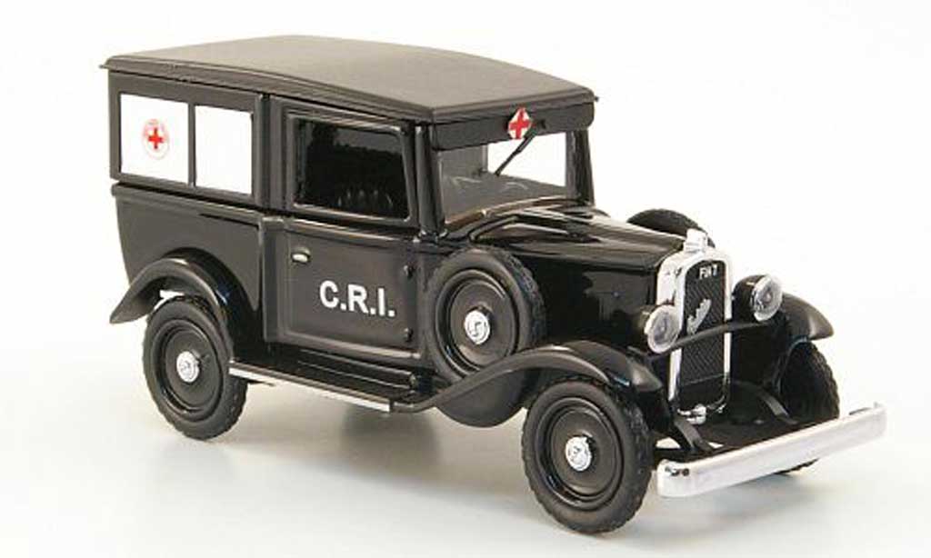 Fiat Balilla 1/43 Rio roodes Kreuz Italien 1935 modelauto