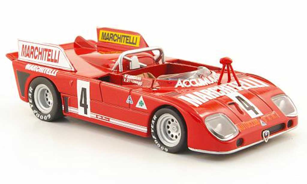 Alfa Romeo 33.3 1974 1/43 M4 1974 TT 3 No.4 Marchitelli Targa Florio modelauto