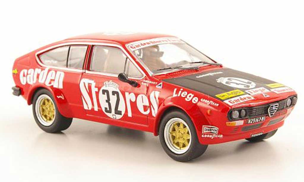 Alfa Romeo GT 2.0 1/43 M4 V 2.0 No.32 Garden Stores Liege Spa 1976 modelauto