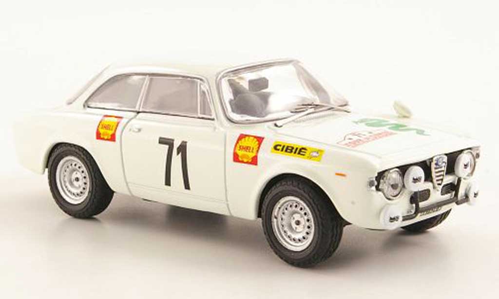 Alfa Romeo Giulia 1600 GTA 1/43 M4 1600 GTA No.71 Tour de Corse 1969 modelauto