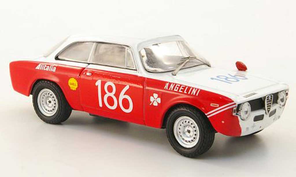 Alfa Romeo Giulia 1600 GTA 1/43 M4 1600 GTA No.186 Targa Florio 1970 modelauto