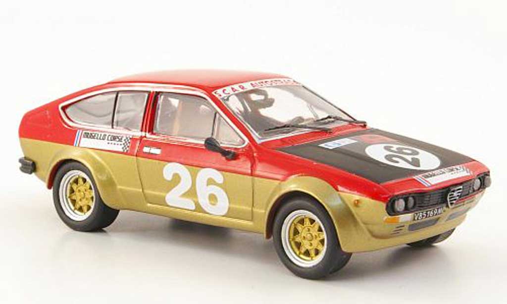 Alfa Romeo GT 2.0 1/43 M4 V 2.0 No.26 Belli/Ciardi Vallelunga 1976 modelauto