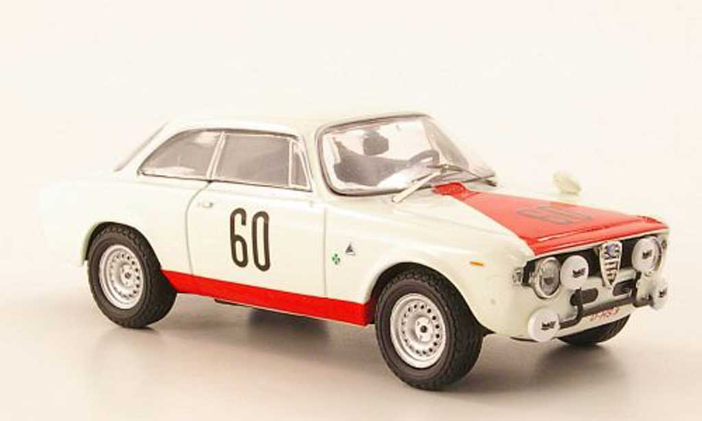 Alfa Romeo Giulia 1600 GTA 1/43 M4 1600 GTA No.60 H.Schultze Norisring 1966 modelauto