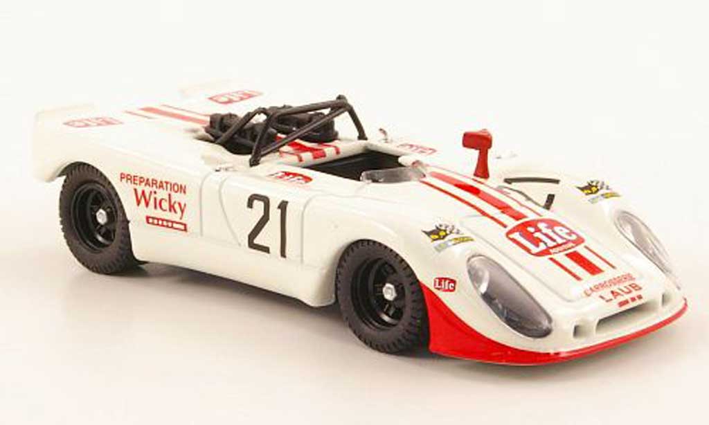 Porsche 908 1971 1/43 Best 1971 No.21 Life Additive Monza Brambilla / Mattli / Wicky modelauto