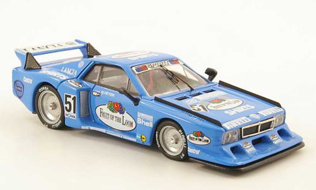 Lancia Beta Monte Carlo 1/43 Best Monte Carlo No.51 Fruit of the Loom DRM 1980 modelauto