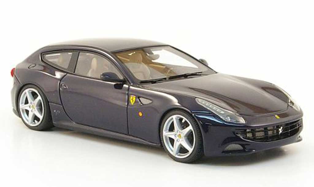 Ferrari FF 1/43 Look Smart blauw 2011 modelauto