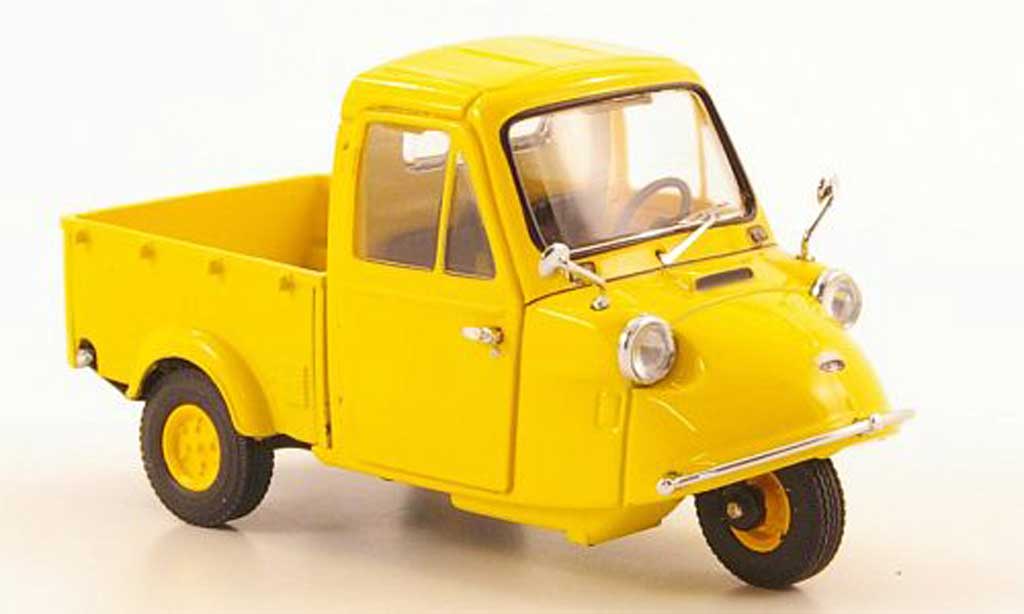 Daihatsu Tri-Mobile 1/43 Ebbro geel 1959 modelauto