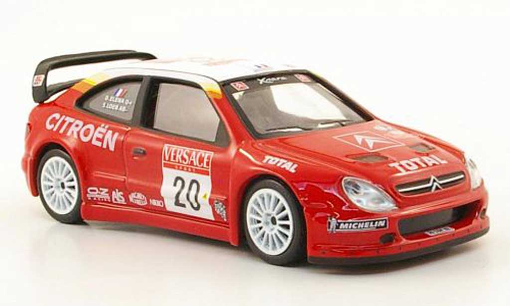 Citroen Xsara WRC 2001 1/43 Hachette WRC 2001 No.20 Total Rally San Remo modelauto