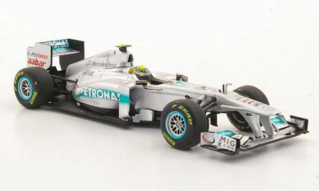 Mercedes F1 2011 1/43 Minichamps 2011 GP MGP W02 No.8 N.Rosberg Petronas -Saison modelauto