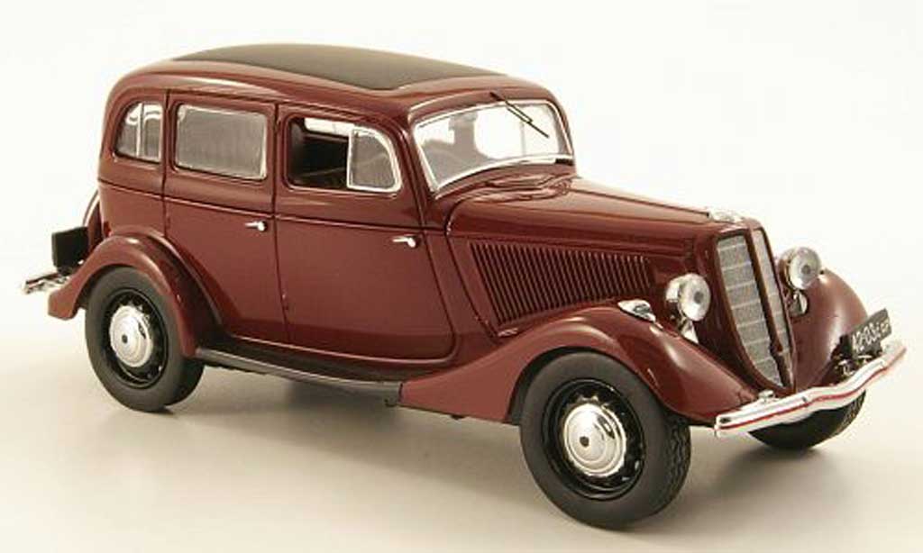 Gaz M1 1/43 IST Models rood 1942 modelauto