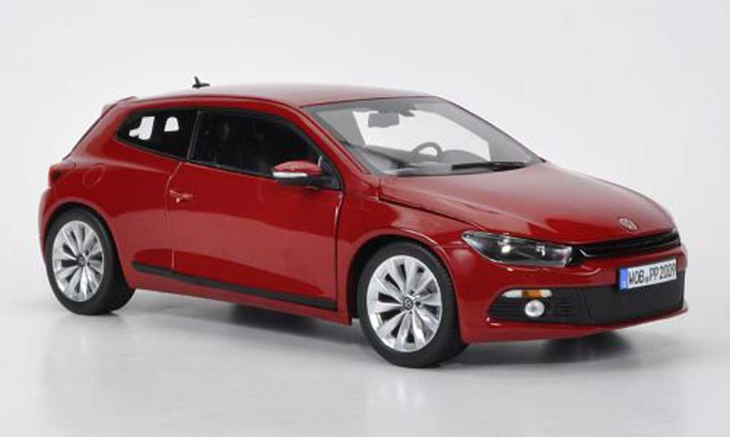 Volkswagen Scirocco 1/18 Norev III rood 2008 modelauto