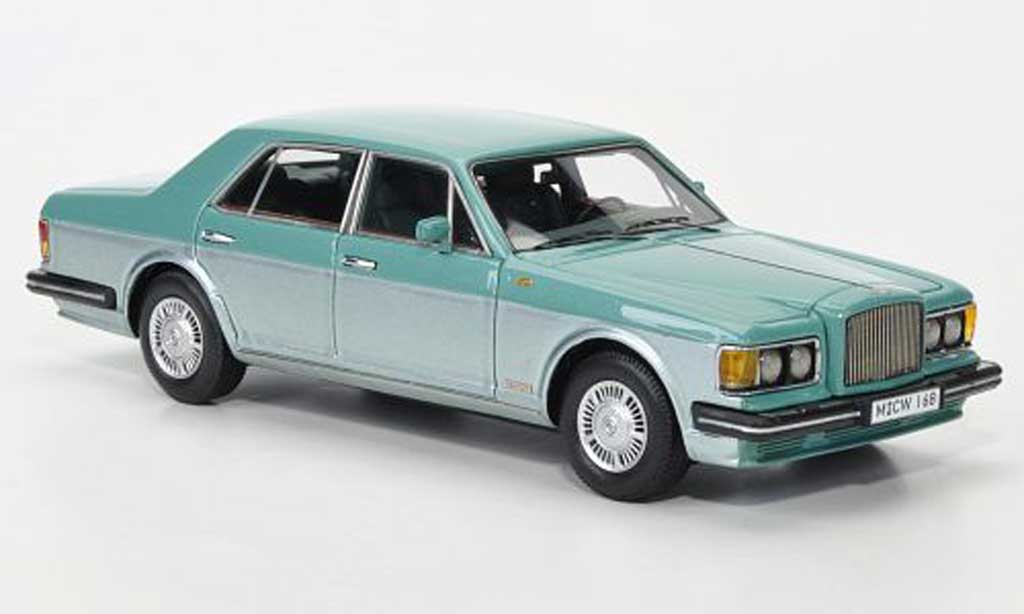Bentley Turbo R 1/43 Neo turkis/grijs grijs LHD limited edition 1985 modelauto