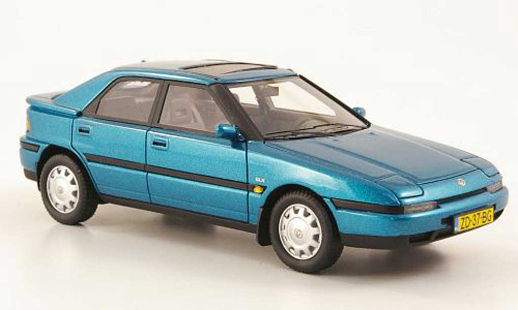 Mazda 323 1/43 Neo F blauw 1992 modelauto