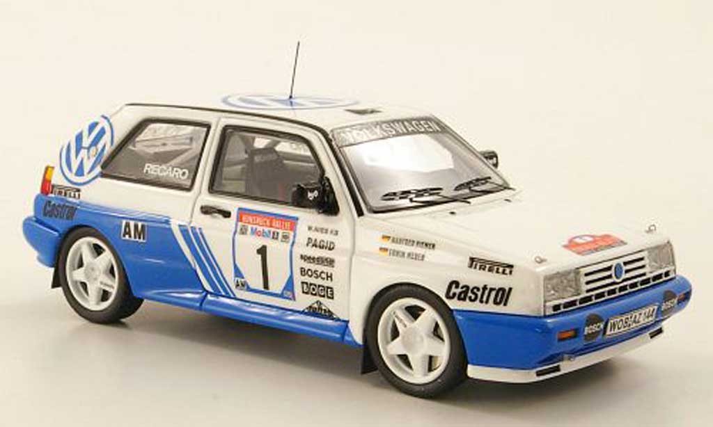 Volkswagen Golf 2 Rallye 1/43 Neo 2 Rallye G60 No.1 E.Weber / M.Hiemer Rally Hunsruck 1991 modelauto