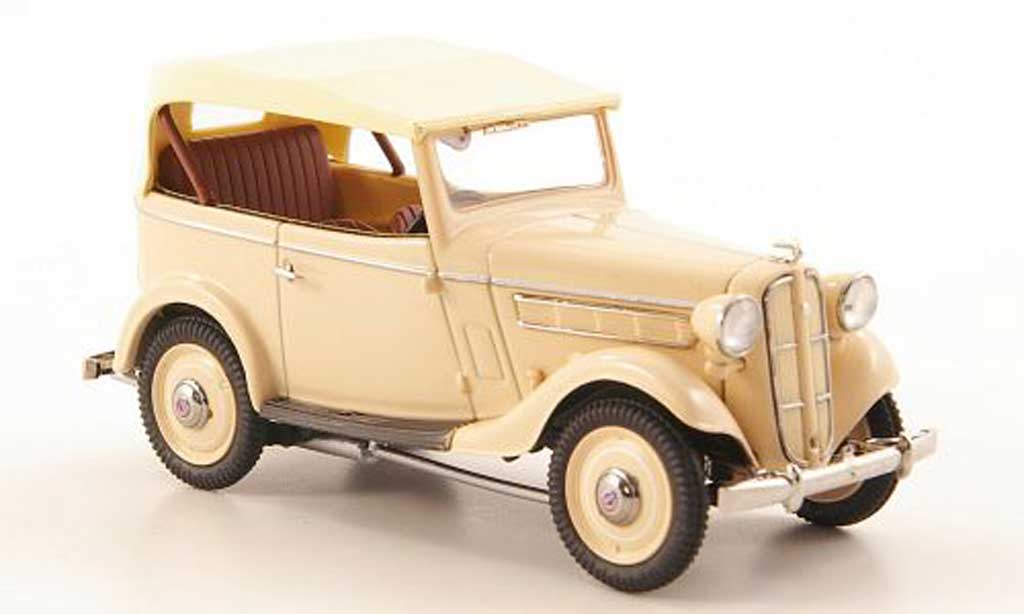 Datsun 17 1/43 Ebbro Phaeton bruin/beige 1938 modelauto