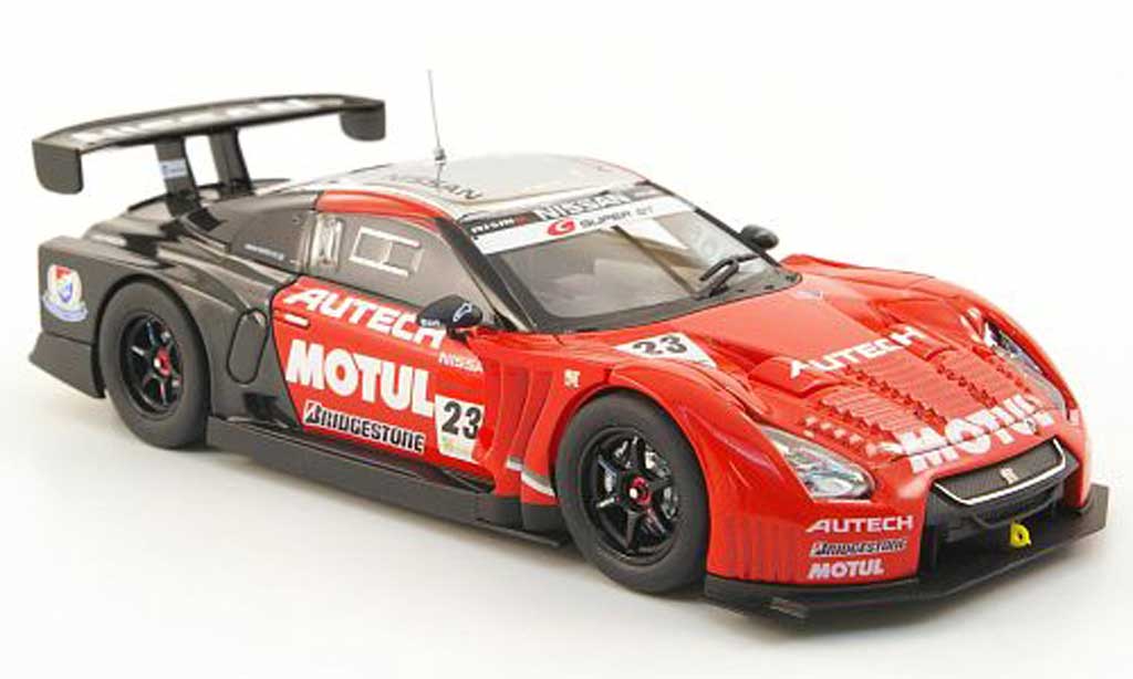 Nissan Skyline R35 1/43 Ebbro R35 GT-R No.23 Motul Autech Test Okayama 2011 modelauto