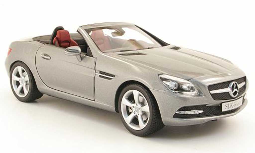 Mercedes Classe SLK 1/18 Minichamps (r172) 2011 grijs modelauto
