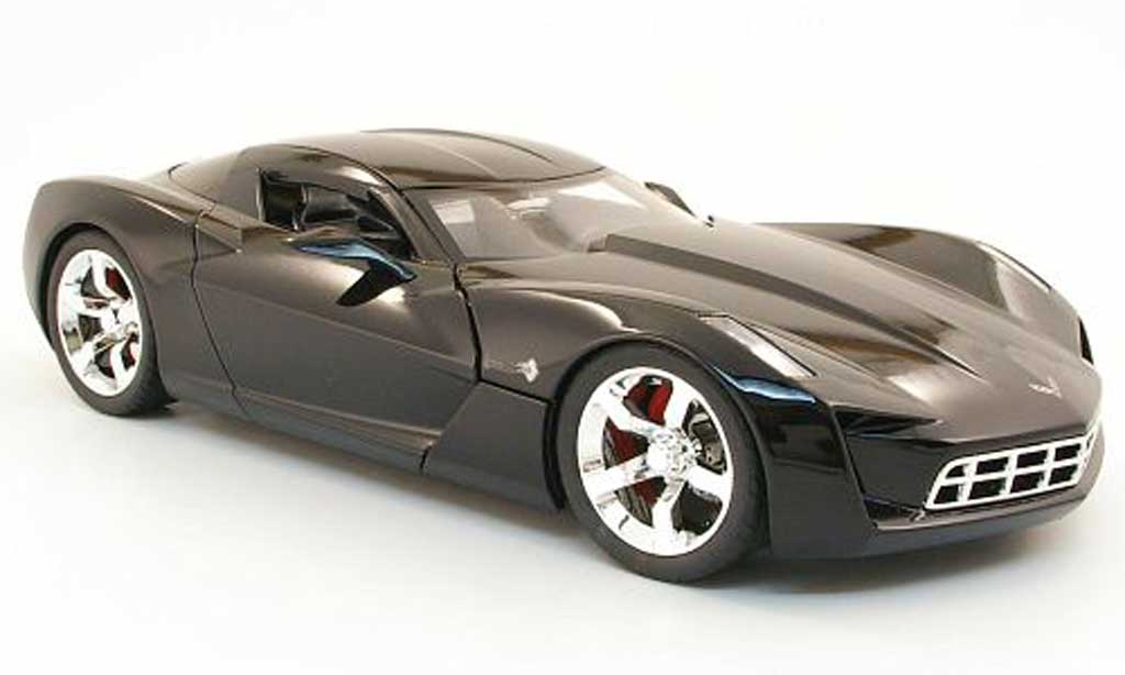 Chevrolet Corvette C6 1/18 Jada Toys C6 concept zwart modelauto