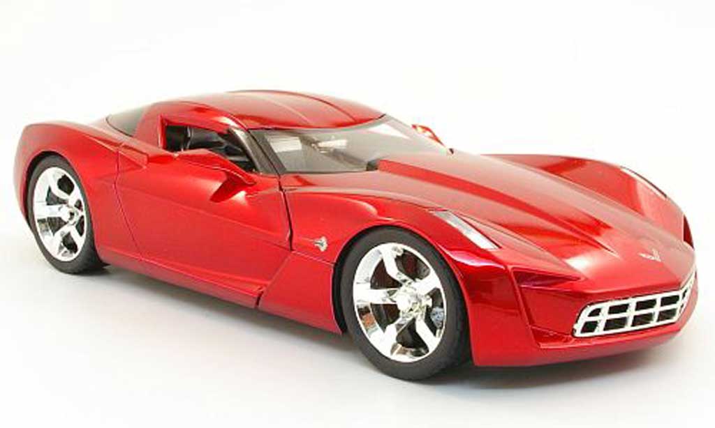 Chevrolet Corvette C6 1/18 Jada Toys C6 concept rood modelauto