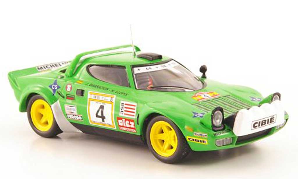 Lancia Stratos HF 1/43 Hachette HF No.4 Rally RACE 1979 modelauto