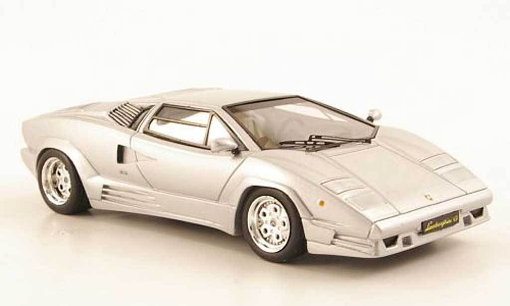 Lamborghini Countach 25th Anniversary 1/43 Premium X 25th Anniversary grijs 1989 modelauto