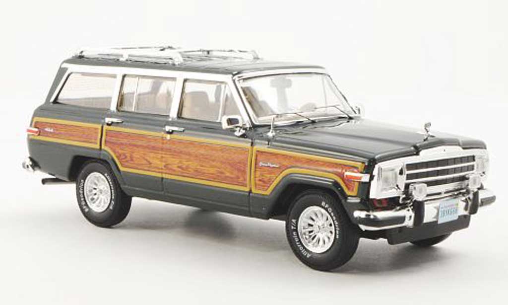 Jeep Wagoneer 1/43 Premium X grun 1989 modelauto