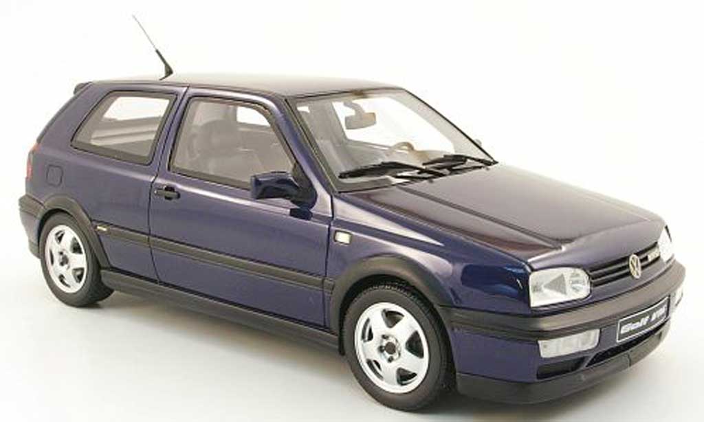 Volkswagen Golf 3 VR6 1/18 Ottomobile 3 VR6 blauw modelauto