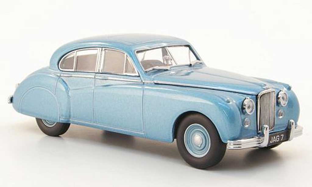 Jaguar MK 7 1/43 Oxford 7 blauw modelauto