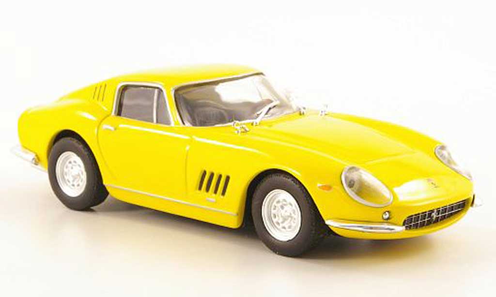 Ferrari 275 1/43 Hachette geel GTB/4 modelauto