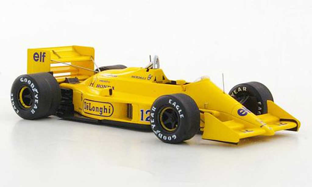 Lotus F1 1987 1/43 Reve Collection 1987 99T No.12 Camel A.Senna GP Japan modelauto