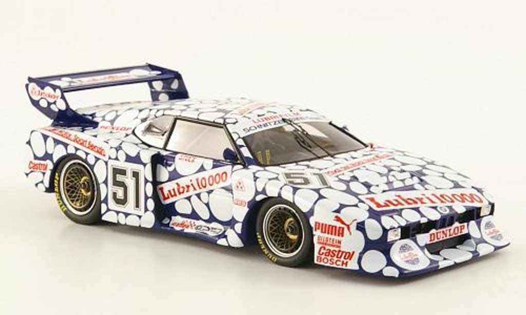 Bmw M1 1981 1/43 Spark 1981 Turbo Schnitzer No.51 Lubrifilm Zolder modelauto