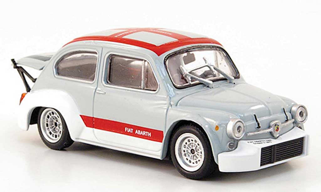 Abarth 1000 Berlina Corsa 1/43 Hachette Berlina Corsa Gr.2 grijs/rood modelauto
